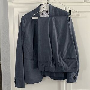 Banana Republic Women’s blue suit (Jacket and Pants)